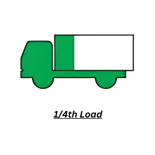 4 - 1/4 of truck load